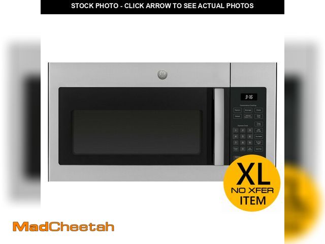 Lot 74-12650801 - GE 1.6 Cu. Ft. Over-the-Range Microwave Oven Stainless Steel - UNUSED