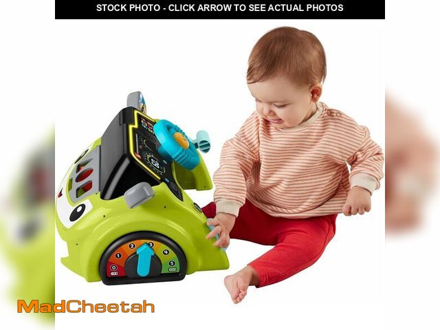 Lot 74-13042061 - Fisher-Price Baby &amp; Toddler Learning Toy Laugh &amp; Learn Sit &amp; Steer Driver Car Activity C...