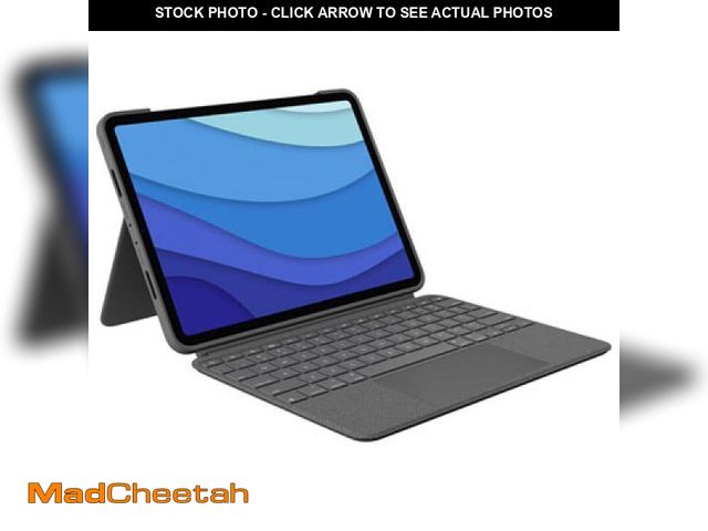 Lot 74-10711361 - Logitech Combo Touch Keyboard Case for iPad Pro 11-inch (4th Gen)/(3rd Gen) and iPad Air (5th Gen)/(...