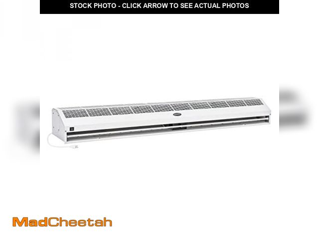 Lot 74-12130934 - DuraSteel Wall Mounted Air Curtain Fan - White 60 Inch Air Door - UL Certified Commercial Super Powe...