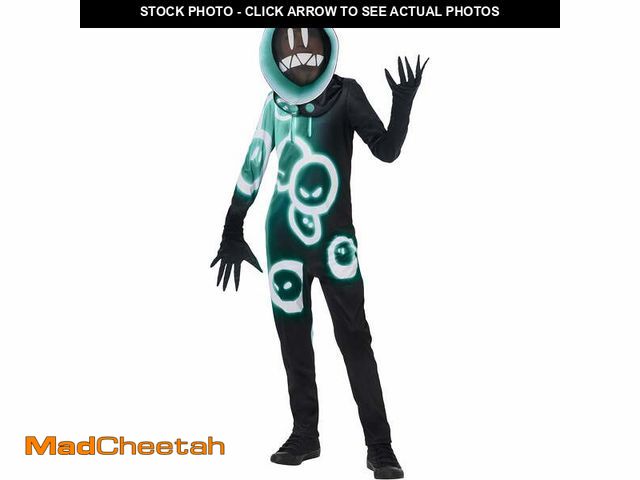 Lot 74-12886984 - Fortnite Grimey Halloween Costume for Children, Boys Size Medium 8, by InSpirit Designs - USED