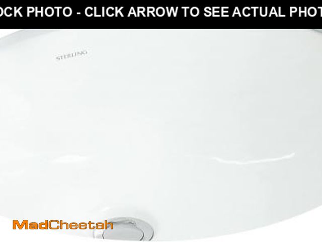 Lot 74-12138581 - KOHLER STERLING, 442040-0, Wescott 17" Undermount Bathroom Sink And Overflow, White - UNUSED