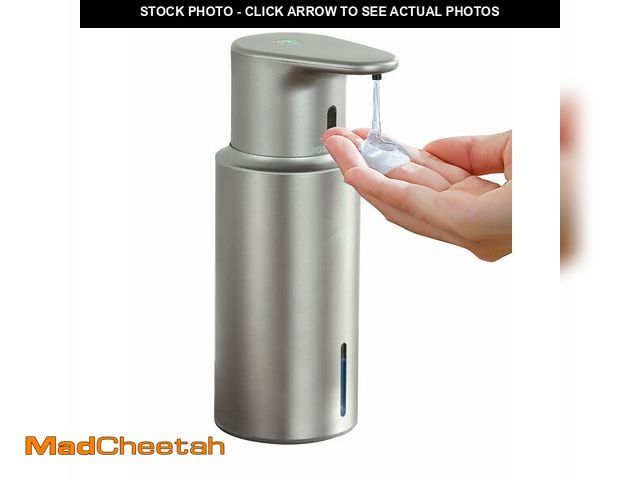 Lot 74-14146625 - DODO MEKIA Automatic Liquid Soap Dispenser Touchless, 304 Stainless Steel Bottle Body &amp;16.2oz/48...