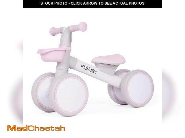 Lot 74-14336029 - KidRoller Kid's Balance Bikes for 1 Year Old Boys and Girls, 12-36 Months Toddler Ride-on with Adjus...
