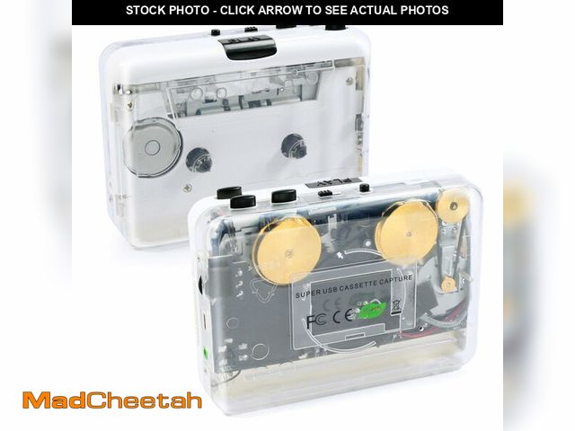 Lot 74-14057686 - Burtowic Walkman Auto Reverse Ã¯Â¼â Clear Stereo Cassette Player,Built-in Cool Copper Wheel Movemen...