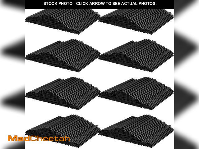 Lot 74-12432146 - 6000 Count Coffee Cocktail Stirrers Straws Disposable Plastic Sip Stir Sticks Cocktail Drink Stirrer...
