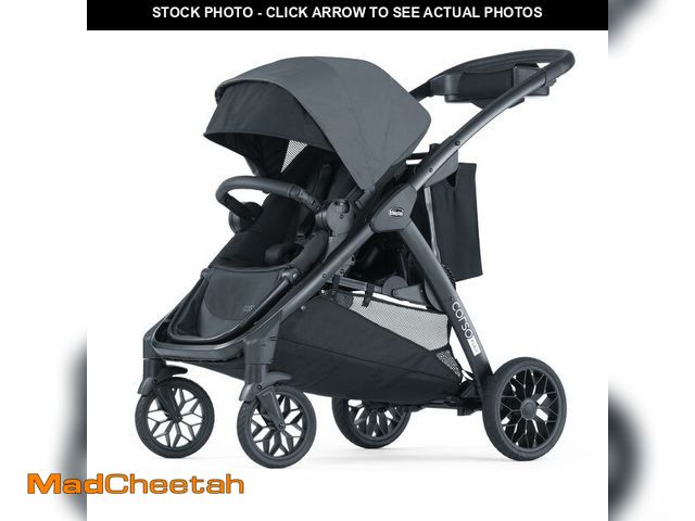 Lot 74-12931483 - Chicco Corso Flex Convertible Stroller - Legend | Black - UNUSED