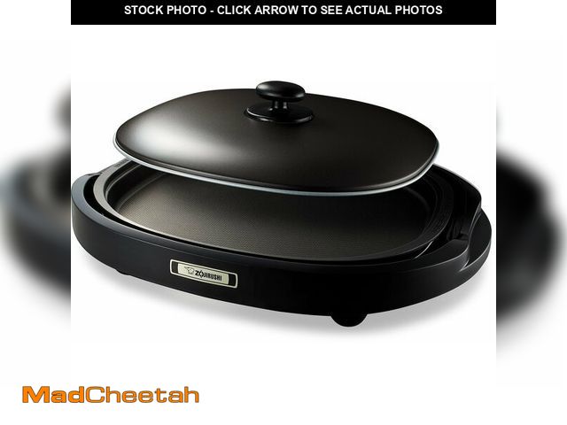 Lot 74-13800905 - Zojirushi EA-BDC10TD Gourmet Sizzler Electric Griddle, One Size, Dark Brown - UNUSED