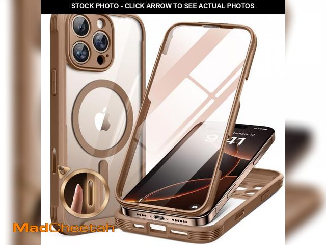 Lot 74-12310203 - Miracase Magnetic for iPhone 16 Pro Max Case 6.9'' [Compatible with MagSafe] Full-Body Phone case wi...