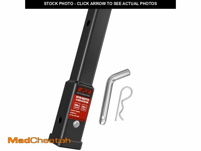 Lot 74-14270808 - OPENROAD Trailer Hitch ExtensionÃ¯Â¼Å12 inch Hitch Extender Length for 2-inch Receiver Tube Extende...