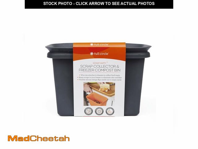 Lot 74-14208837 - Full Circle Scrap Happy, Food Scrap Collector and Freezer Compost Bin - Hanging Kitchen Countertop B...
