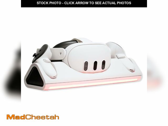 Lot 74-13549252 - Tilted Nation Charging Dock - Fast Magnetic Charging with Rechargeable Controller Batteries - 3 Dock...