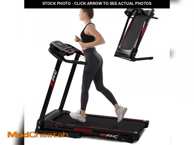 Lot 74-12133023 - FYC 3.5HP Folding Treadmill 330 LBS Capacity with Incline &amp; APP Control, Portable Electric Tread...