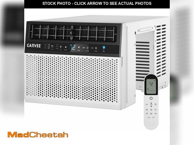 Lot 74-14251523 - Garvee 8000 BTU u-Shaped Window Air Conditioner, Cools 350 Sq ft, Ultra Quiet with Open Window Flexi...