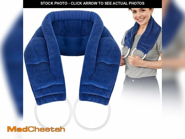 Lot 74-12973112 - Hilph Neck Warmer Microwavable, Unscented Longer Microwave Heating Pad for Neck &amp; Shoulder Pain ...