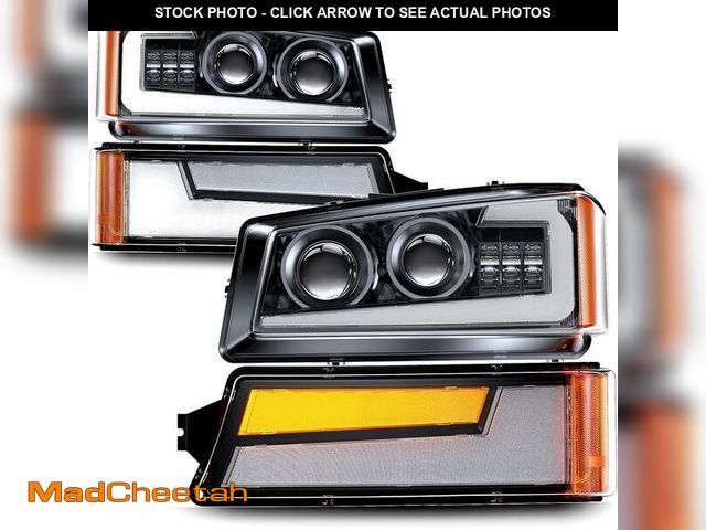 Lot 74-14203833 - DOT LED Headlights Assembly Compatible with 2003-2006 Chevy Silverado 1500 2500 3500 HD &amp; Avalan...