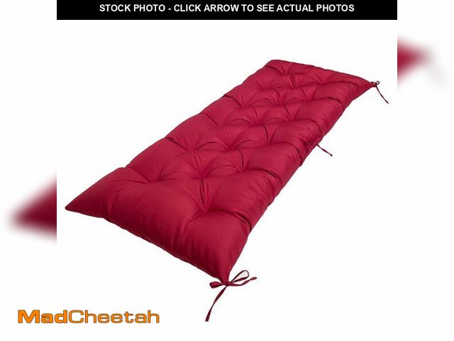 Lot 74-14479509 - Patio Bench Cushions for Indoor Outdoor Furniture Waterproof 40 x 20in - UNUSED