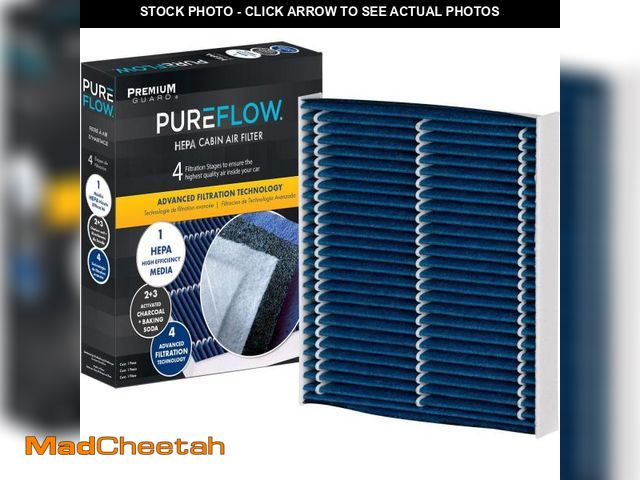 Lot 74-12311946 - PureFlow HEPA Cabin Air Filter PC99456HX Fits 2025-18 Toyota Camry,2024-19 RAV4,Corolla,2022-16 Lexu...