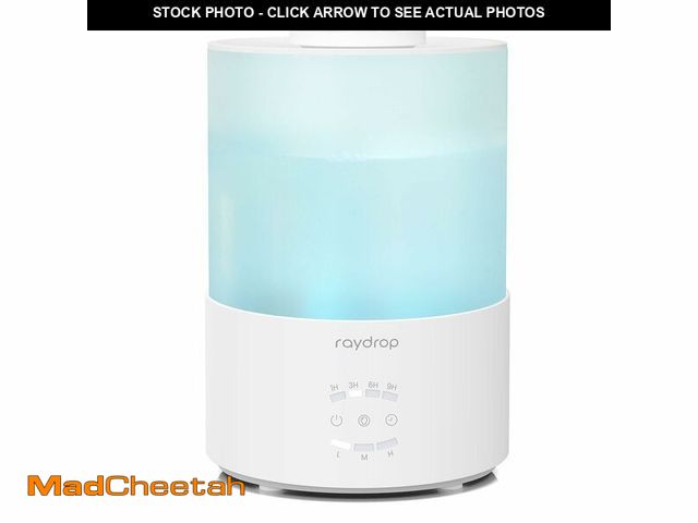 Lot 74-13573841 - raydrop Humidifiers for Bedroom, 3.0L Cool Mist Humidifiers for Large Room &amp; Home, Top Fill Air ...