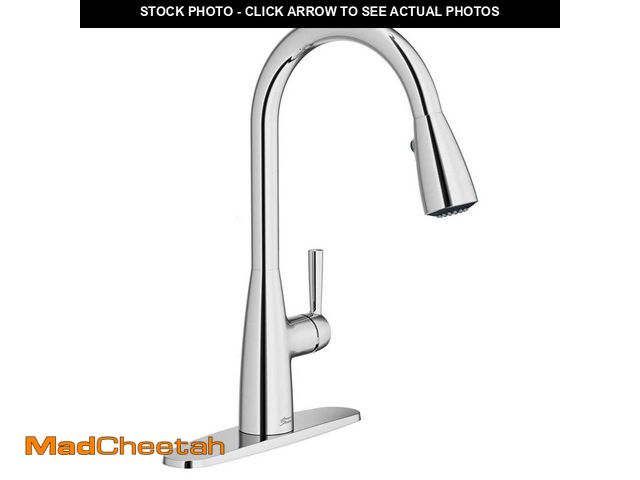 Lot 74-13049193 - American Standard Fairbury 2S Single-Handle Pull-Down Sprayer Kitchen Faucet in Polished Chrome - US...