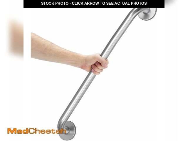 Lot 74-13697682 - AmazerBath Long Grab Bars for Bathtubs and Showers Anti Slip, 32" L x 1.25" D, Handicap Grab Bars St...