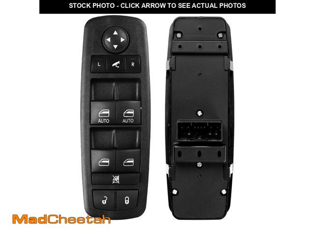 Lot 74-14062021 - Master Power Window Switch, 8 PINS + 3 PINS, Replacement for 2012 Chrysler 300, 2016-2021 Ram 1500/2...