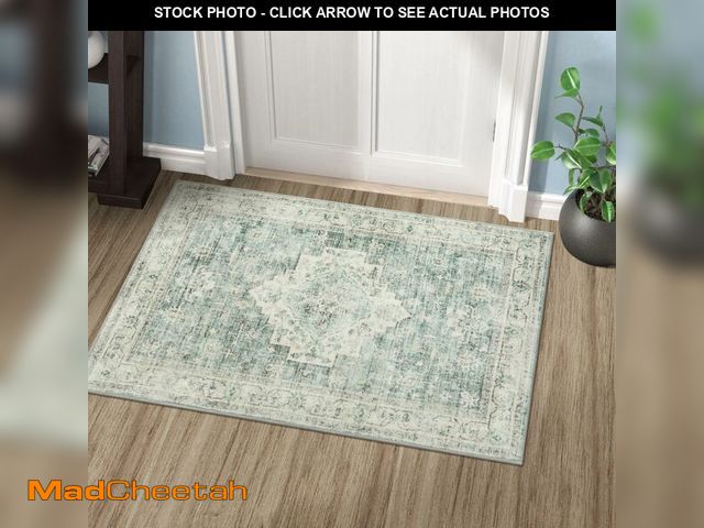 Lot 74-12714239 - LIVEBOX Washable Rug 2x3 Kitchen Mats for Floor Entryway, Non Slip Front Door Mat for Bathroom Hallw...