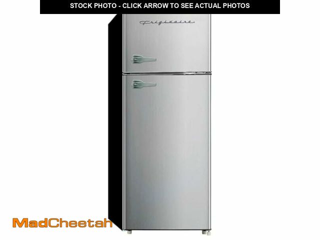 Lot 74-13121143 - Frigidaire, 2 Door Apartment Size Refrigerator/Freezer Combo, 7.5 cu ft, Platinum Series, Stainless,...