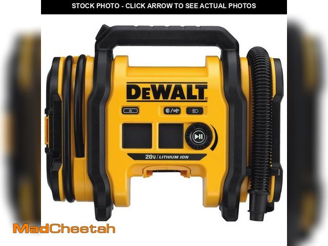 Lot 74-12534824 - DEWALT 20V MAX Cordless Electric Portable Inflator (Tool Only) - UNUSED