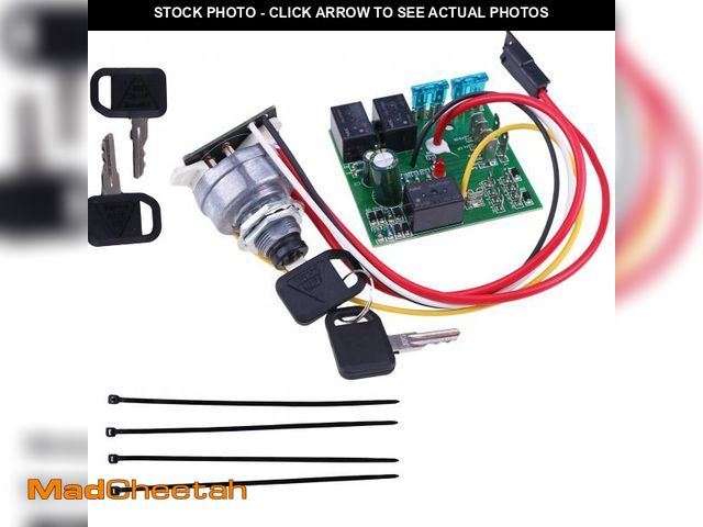 Lot 74-12437723 - JEENDA AM132500 Ignition Switch Module with Keys Compatible with John Deere 325 335 345 355D GX255 G...