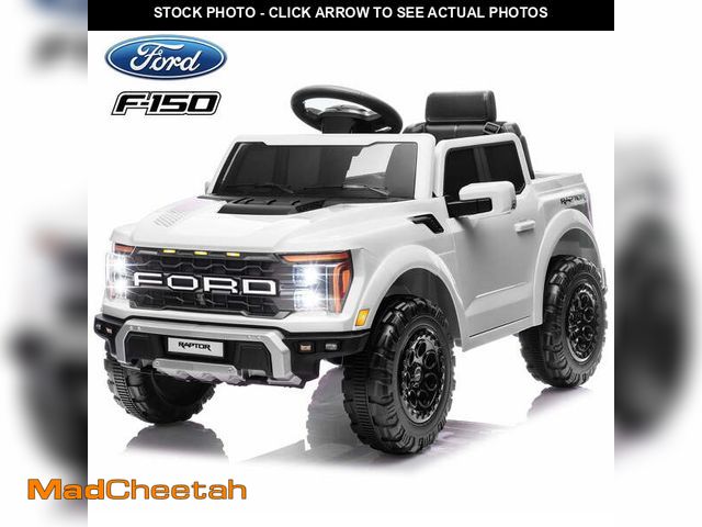 Lot 74-13148974 - Ford Ride on Cars, 12V Ford F150 Raptor Powered Ride on Toys with Remote Control, Electric Car for K...