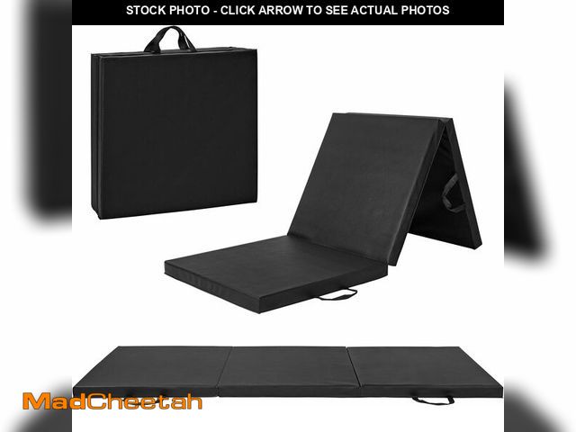 Lot 74-14581713 - CAP Barbell Folding Exercise Mat - Durable, Anti-Tear, Thick Padding for Fitness, Aerobics, Gymnasti...