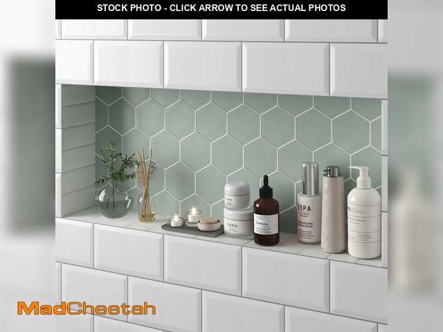 Lot 74-13800751 - Uni-Green Shower Niche Insert Tile Ready, 16"x40"x4" Recessed Wall Shelf for Bathroom, Plenty of Roo...