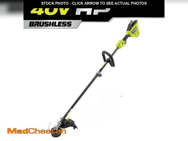 Lot 74-13663134 - 40V HP Brushless 16 in. Attachment Capable Cordless Battery Carbon Fiber Shaft String Trimmer (Tool ...