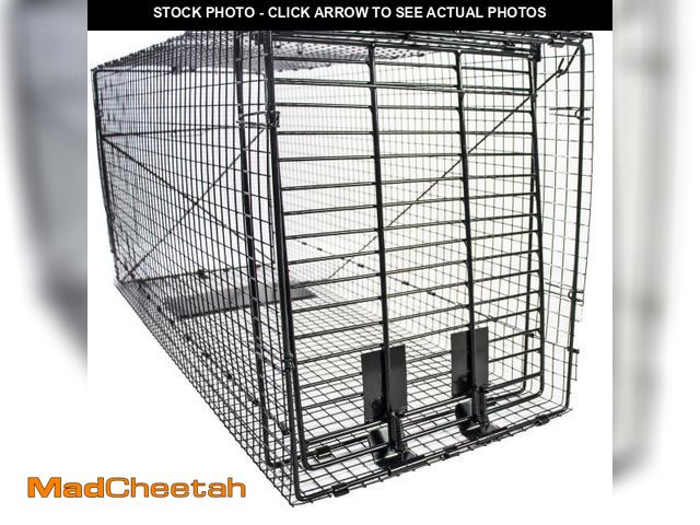 Lot 74-11226023 - Humane Way Folding 50 Inch Live Humane Animal Trap - Safe Traps for All Animals - Dogs, Raccoons, Ca...