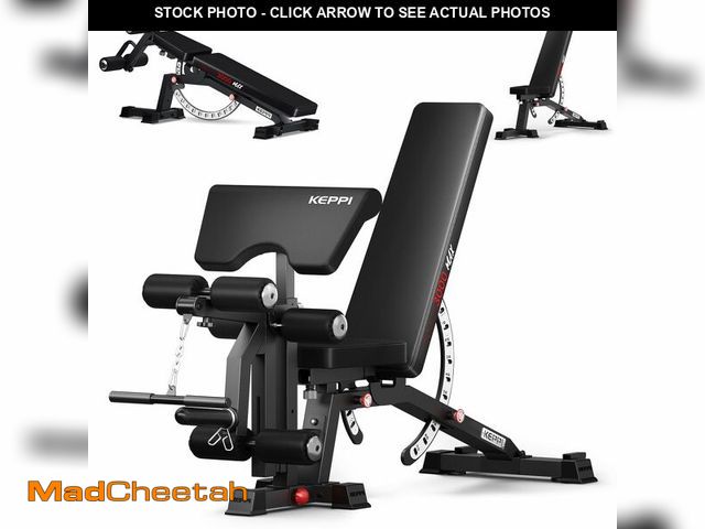 MadCheetah.com - Lot 74-13332584 - KeppiFitness Adjustable Weight Bench ...