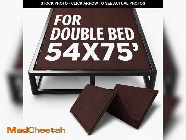 Lot 74-14251002 - Noble Realm 10mm Bunkie Board(54-"x75-" Full Size) Lightweight Design | Low Profile Bed Support Bed ...