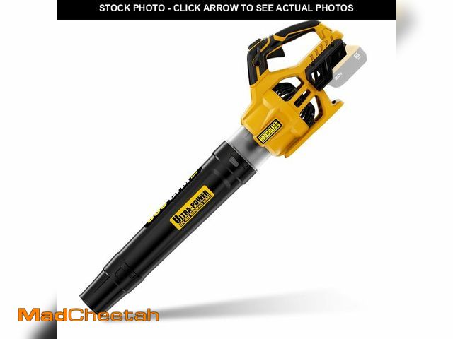 Lot 74-14063301 - Paxwrenx Cordless Leaf Blower Compatible with DeWalt 20V Max Battery, 600 CFM 125 MPH Brushless Elec...