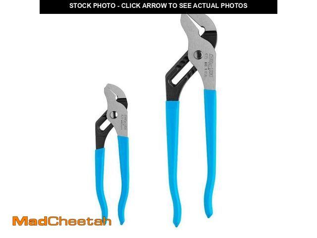 Lot 74-13779000 - Channellock 6 in. and 10 in. Smooth Jaw Tongue and Groove Pliers - USED