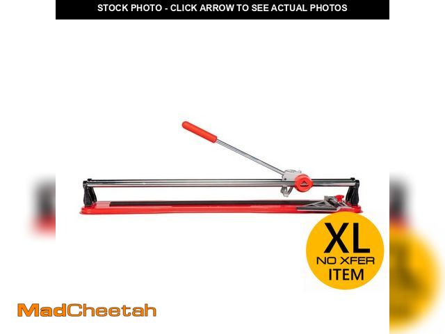 Lot 74-14256570 - Rubi Practic 61 Plus-24 in. Tile Cutter with Tungsten Carbide Blade and Roller Guide - UNUSED