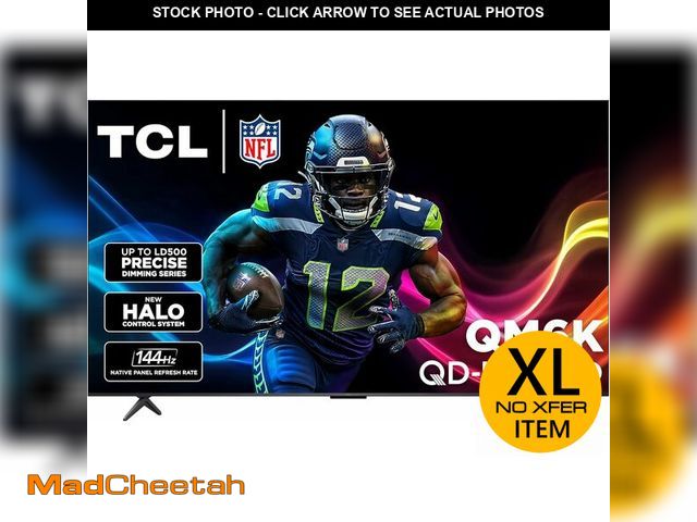 Lot 74-13564803 - TCL 85 Inch Class QM6K Series | Mini LED QLED 4K HDR | 85QM6K, 2025 Model | 120HZ-144HZ High Brightn...