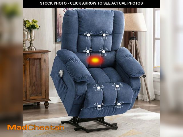 Lot 74-12781083 - JONPONY Power Lift Recliner Chair Recliners for Elderly with Heat and Massage Recliner Chair for Liv...