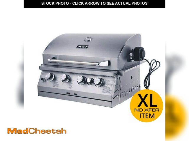 Lot 74-12659619 - NXR 30 in. 4-Burner Built-In Gas Grill with Rotisserie Burner - UNUSED