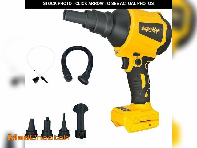 Lot 74-14265968 - Cordless Compressed Air Duster Compatible with DeWalt 20V MAX Battery (Tool Only), 4-in-1 Portable B...