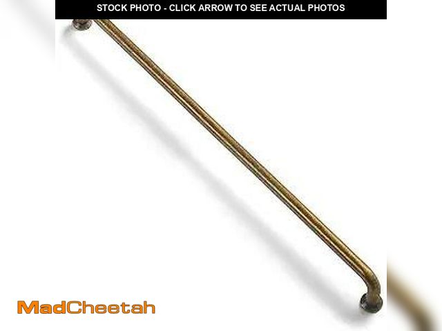 Lot 74-10827219 - Yanxia Set of 12 -Sleek 12 5/8" Center to Center Antique Brass Cabinet Handles - Retro and Minimalis...