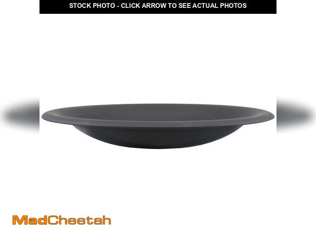 Lot 74-14242583 - Sunnydaze 33 in. x 5 in. Round Classic Steel Replacement Wood-Burning Fire Pit Bowl - UNUSED