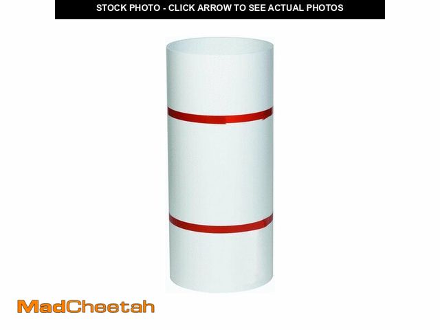 Lot 74-14079903 - Amerimax Home Products 69124182 Aluminum Trim Coil, 24"/50', Bright White - UNUSED