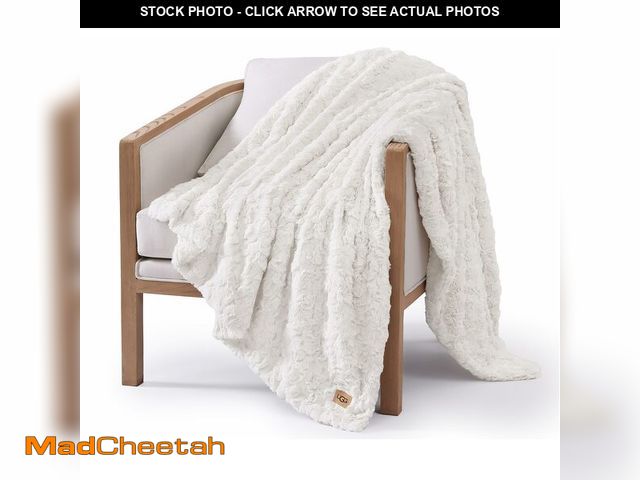 Lot 74-12718232 - UGG Adalee Faux Fur Throw Blanket Luxury Lightweight Cozy Soft Throw for Couch Bed or Chair Hypoalle...