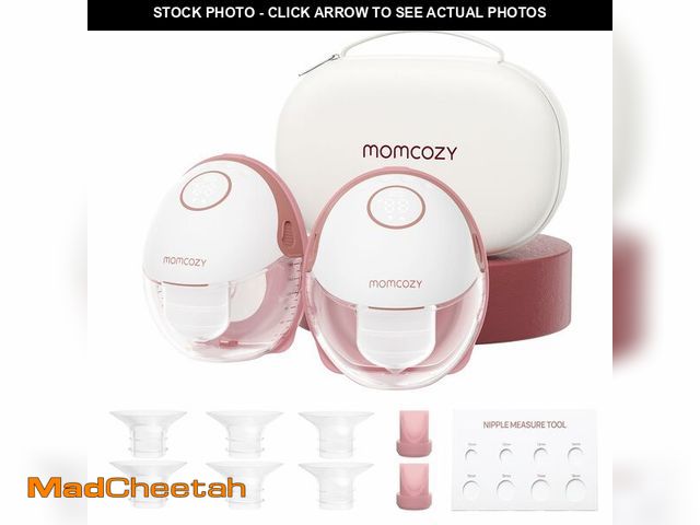 Lot 74-13546121 - Momcozy Breast Pump Hands Free Mobile Style | M6, Wearable Breastfeeding Pump Ideal Rhythm for More ...