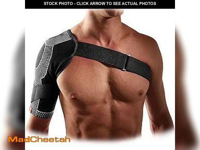 Lot 74-10903921 - McDavid Shoulder Wrap 4-Way Elastic Shoulder Wrap for Adults. Sprains, Injuries, Support. Fits Left ...
